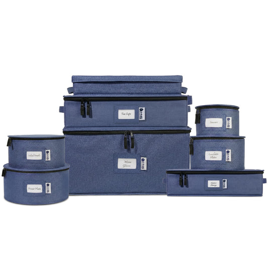 HOLDN’ STORAGE coffret rigide denim blue devant protecteur