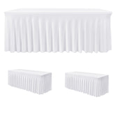 HolidayIdeas housse devant table 6ft montrant finition élégante