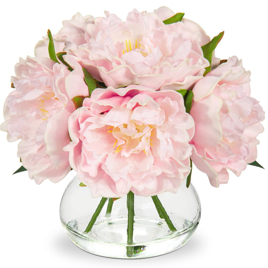 Hollyone vase en verre vu de face donnant une décoration élégante