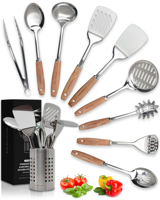 Home Hero ensemble face avant montrant tous les ustensiles, organisation pratique