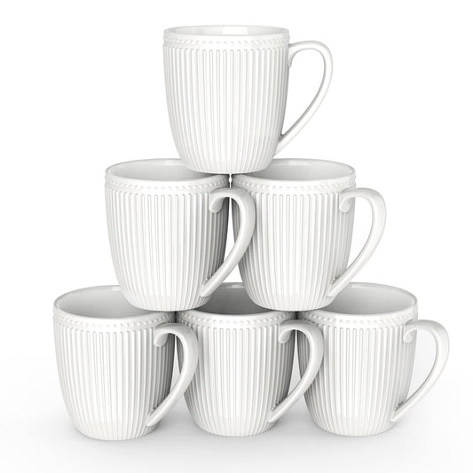 HomeElves mug face avant blanc, présentation élégante et sobre