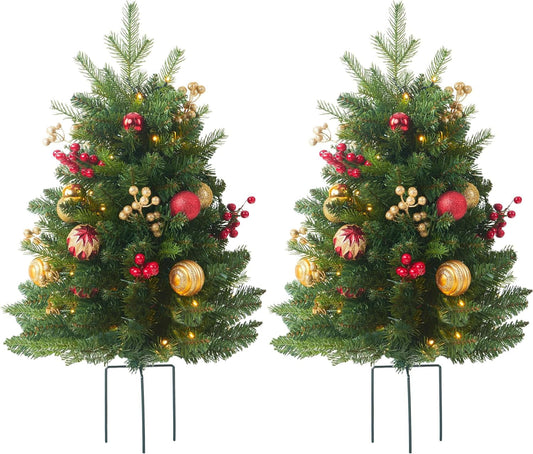 HomeKaren sapin 30 pouces face entière apportant ambiance chaleureuse