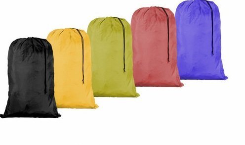 HomeLux sac à linge vue avant emballage montre capacité et couleurs variées