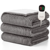 Homemate plaid chauffant face avant montrant chaleur uniforme