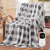 Homemate plaid chauffant face avant affichant confort et chaleur