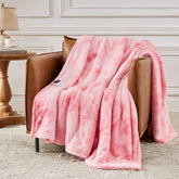 Homemate plaid chauffant face avant montrant douceur et chaleur