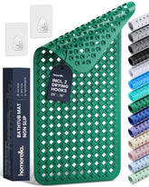Homerella tapis face avant montrant surface antidérapante et sécurité
