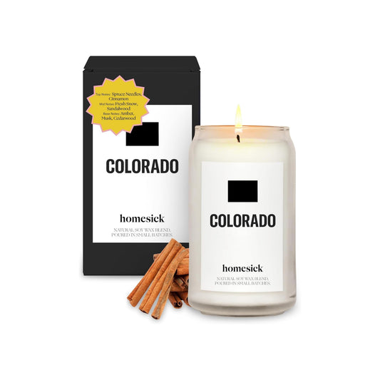 Homesick pot Colorado vu de face montrant le design et ambiance montagne