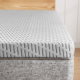 HOMRELEXA face avant montrant le surmatelas et bénéfice confort amélioré