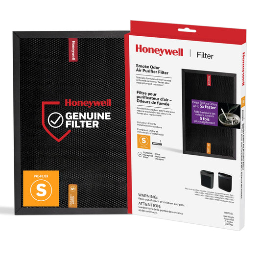 Honeywell filtre HRFSS1 emballage face montre compatibilité modèles