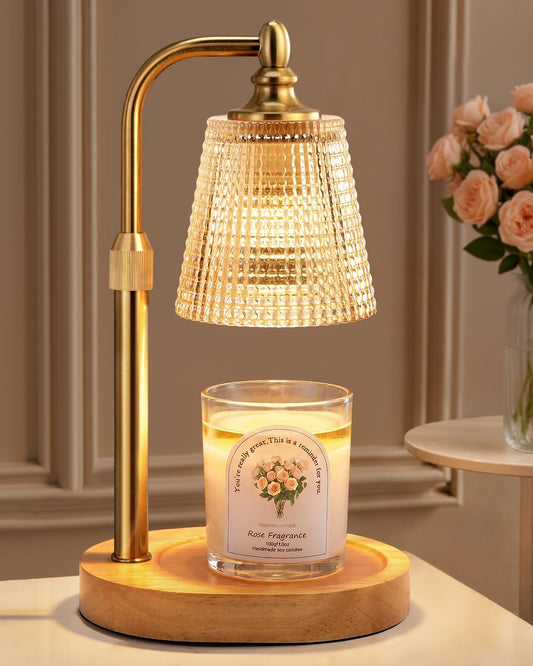 Hong-in vue avant de la lampe chauffe-bougie, sécurité sans flamme