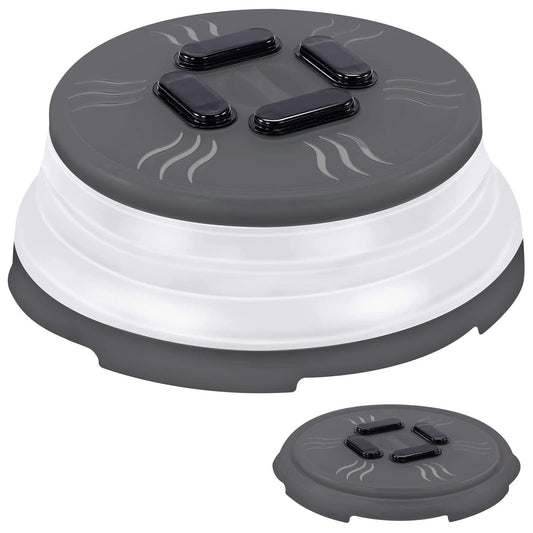HOVER COVER vue avant du couvercle montrant la surface transparente et protection anti-éclaboussures