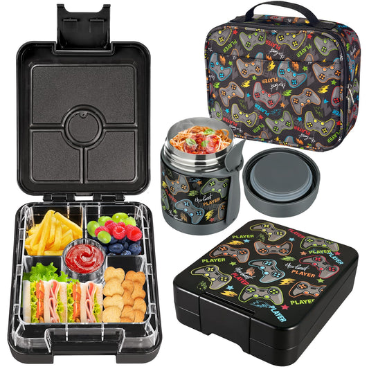Howeemo boîte bento face avant montrant design et fermeture étanche