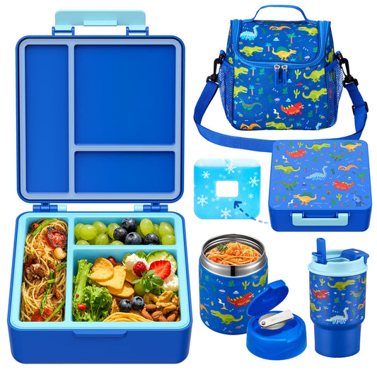 Howeemo boîte bento ouverte montrant compartiments et sécurité anti-fuite utile pour les repas