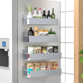 HuggieGems vue avant du support magnétique pour rangement épices, gain de place