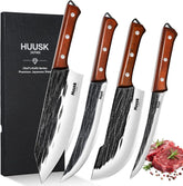 Huusk face avant du coffret montrant le set complet et finition premium