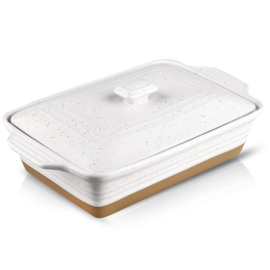 HVH plat casserole face avant montrant design fermette et capacité pratique