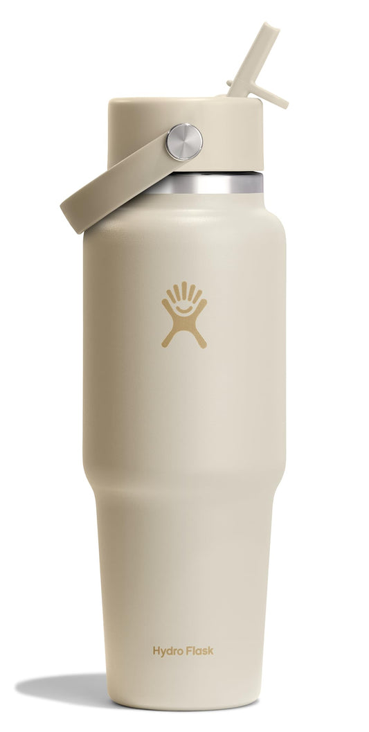Hydro Flask face avant coconut cream montrant design monchromatique et look stylé