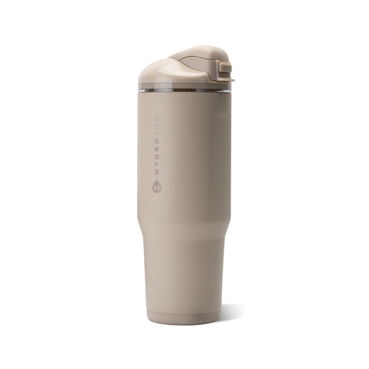 HydroJug Ease2o face avant montrant la couleur dune et design compact