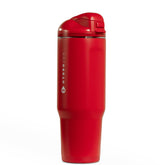 HydroJug Ease2o vue frontale en Alumni Red montrant la capacité 32oz et le design pratique