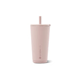 HydroJug vue avant Dusty Rose montrant design élégant et portabilité