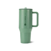 HydroJug Traveler face avant affichant le coloris sage et la poignée pratique