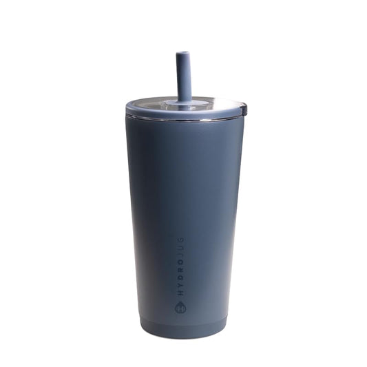 HydroJug gobelet face avant montrant design moderne et utilité