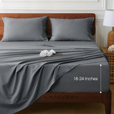 HYPREST ensemble complet queen gris, look net et confortable
