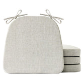 IASEAHK coussins devant de lot de 4 montrant design beige et uniformité