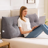 IASEAHK coussin tête de lit face avant montrant maintien et esthétique