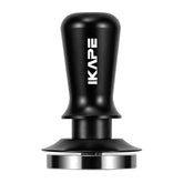 IKAPE face avant du tamper 51mm montrant packaging professionnel et qualité