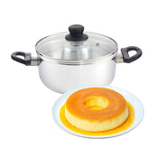 Imusa flan vue avant montrant conception compacte et finition polie