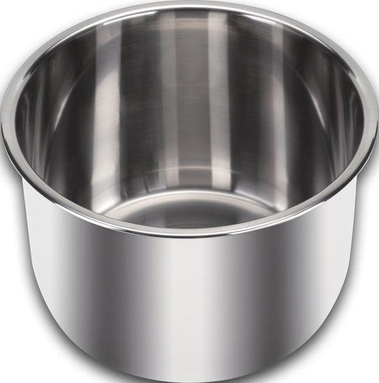 Instant Pot cuve inox face avant montrant ajustement parfait et robustesse