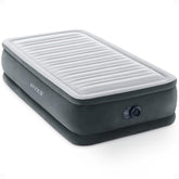 Intex matelas face avant emballage montrant praticité et robustesse