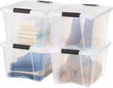 IRIS USA bac face avant montrant transparence et gain d'espace
