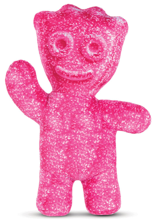 iscream coussin sour patch kids devant couleur rose apporte gaieté