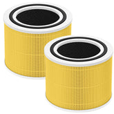 isingo filtre Core 300 face avant montrant emballage et compatibilité pour tranquillité
