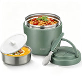 Itslife bocal 32oz face avant montrant le design et la couleur verte, pratique et durable