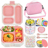 Itslife boîte bento vue face montrant compartiments et loquets pratiques