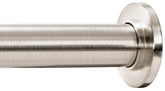 Ivilon tringle face avant montrant finition nickel brossé et design moderne