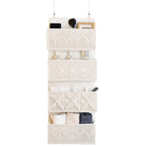 janebeauties organisateur porte macramé vue d’ensemble pratique