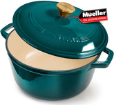 JANSKA cocotte MUELLERHOME face avant émeraude pour service élégant