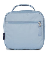 JanSport sac Lunch Break face avant montrant fermeture angulaire et design compact