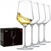 JBHO verres à vin lot de quatre montrant design élégant et polyvalence