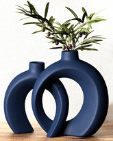 jonronboci vase donut ensemble devant, mise en valeur décorative