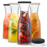 JoyJolt carafe face ensemble montrant élégance et capacité
