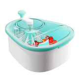 JOYMOOP vue face du lave‑fruits ovale bleu montrant design compact et capacité familiale
