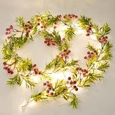 Joytry guirlande devant manteau de cheminée apportant chaleur festive