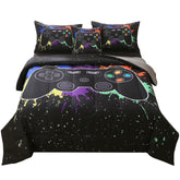 JQinHome parure devant lit gamer montrant style et confort