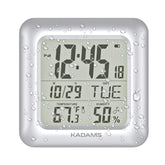 KADAMS horloge face avant avec grand écran LCD, lisibilité rapide